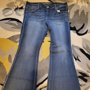 American Eagle, 14 short, faded dark blue